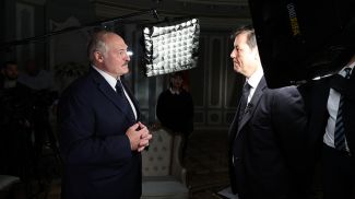 Александр Лукашенко и Мэтью Чанс