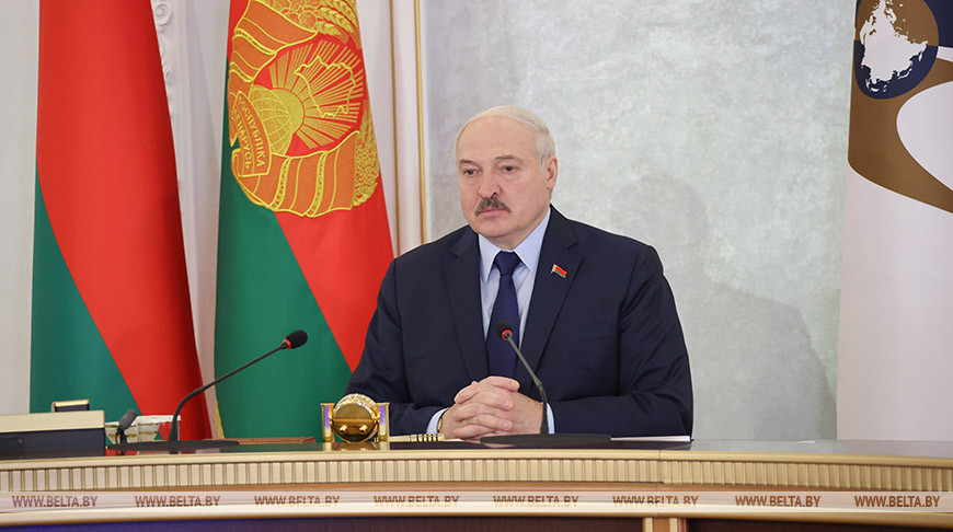 Президент Беларуси Александр Лукашенко 14 октября принял участие в заседании Высшего Евразийского экономического совета