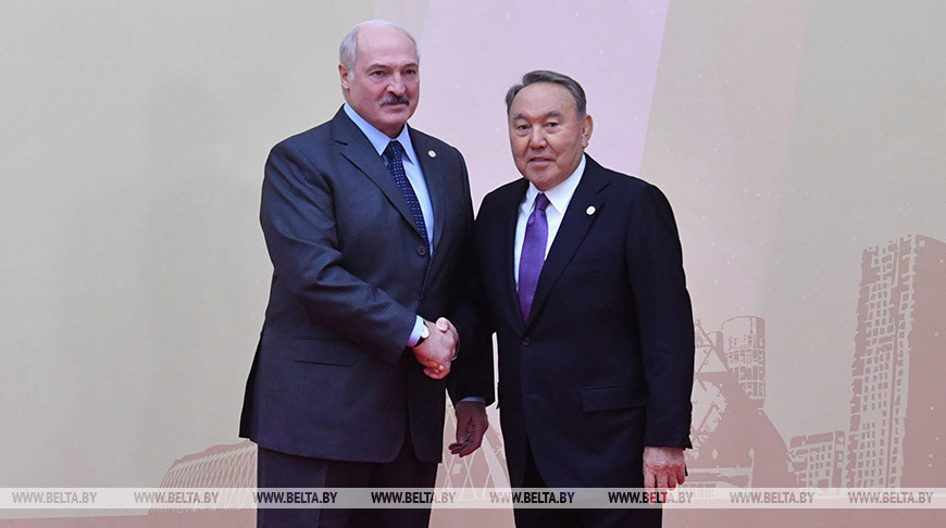 Александр Лукашенко и Нурсултан Назарбаев. Фото из архива