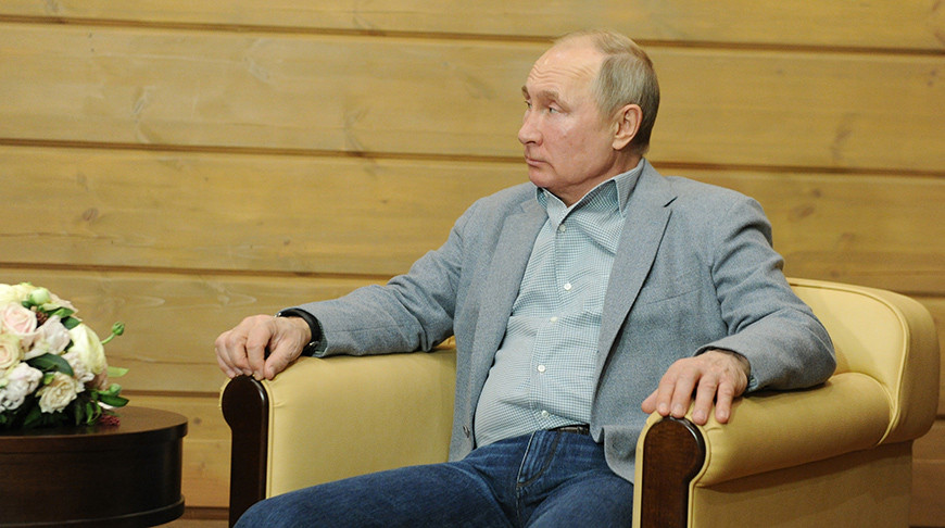 Владимир Путин. Фото пресс-службы Президента РФ - БЕЛТА
