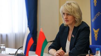 Татьяна Рунец во время заседания