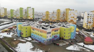 Новый детский сад на 230 мест торжественно открыли сегодня в молодом районе Гродно