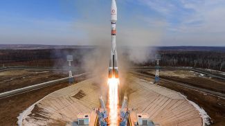Ракета-носитель &quot;Союз-2.1б&quot;. Фото ТАСС