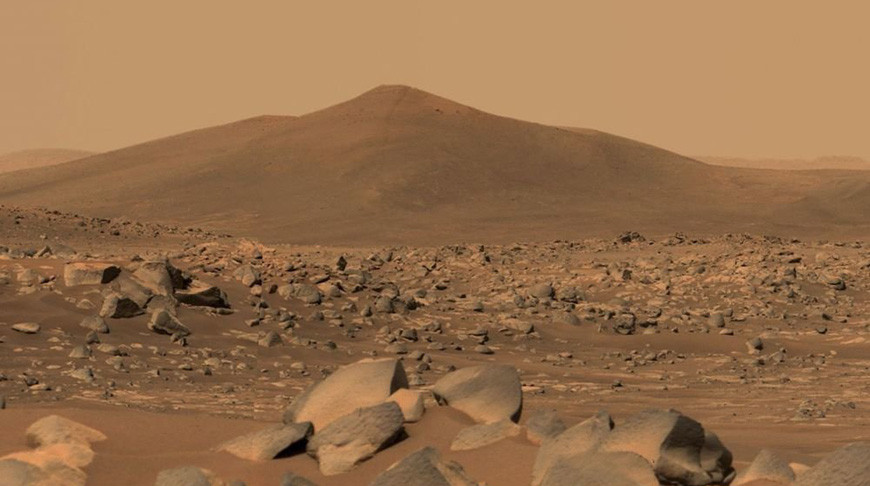 Один из снимков поверхности Марса, сделанный марсоходом Perseverance. Фото NASA