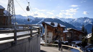 Швейцарский горнолыжный курорт Фербир. Фото AFP