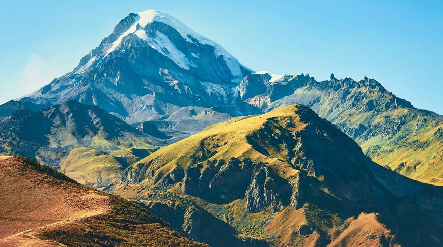 Гора Казбек. Фото Shutterstock/FOTODOM