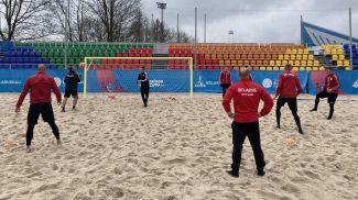 Фото из ВК-аккаунта &quot;Пляжный футбол в Беларуси&quot;