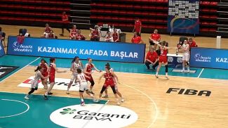 Скриншот из видео Белорусской федерации баскетбола