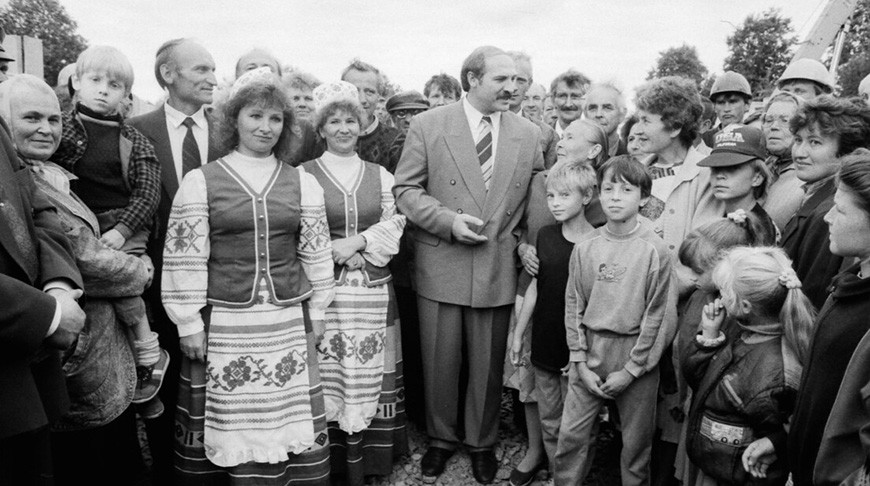 Александр Лукашенко, 1995 год. Фото president.gov.by