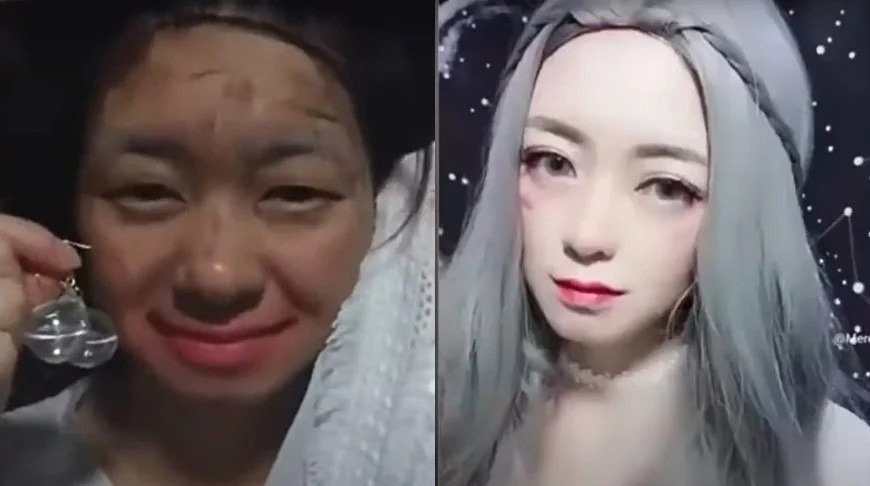 Не узнать - 10 кореянок показали, как выглядят без макияжа
