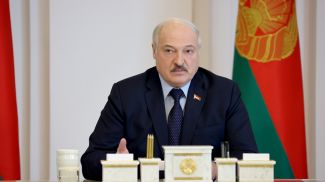Александр Лукашенко. Во время совещания