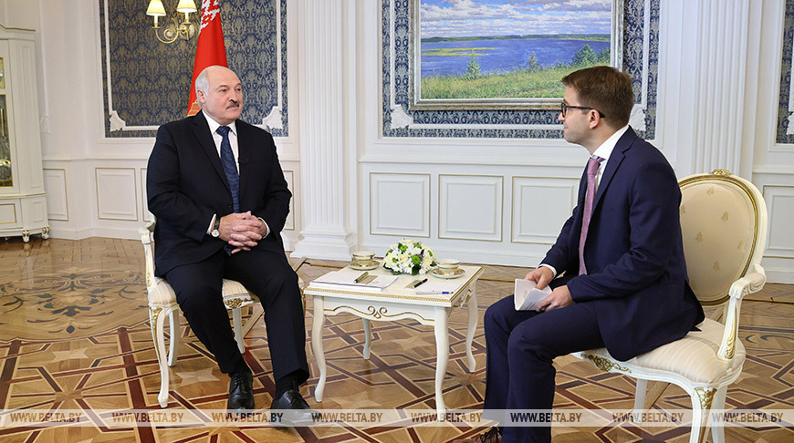 Александр Лукашенко и Антуан Ламброскини