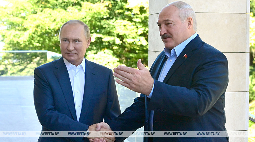 Владимир Путин и Александр Лукашенко, сентябрь 2022 года. Фото из архива