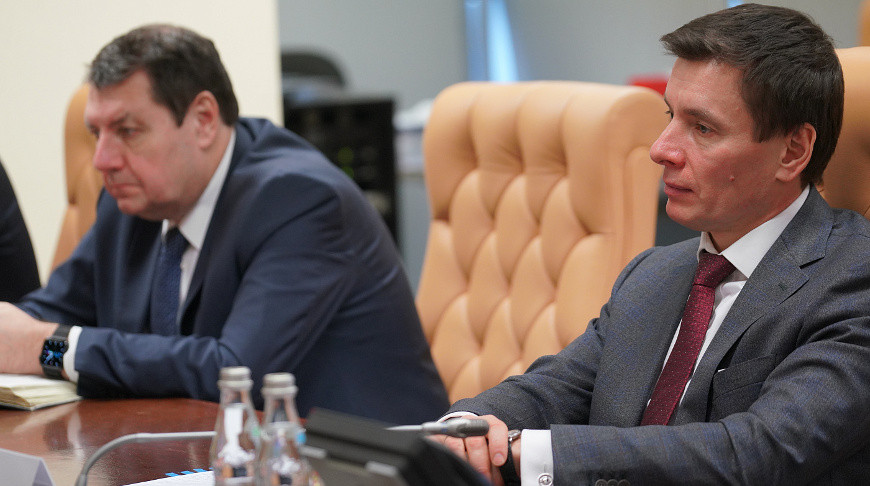 Андрей Слепнев во время встречи. Фото пресс-службы Евразийской экономической комиссии