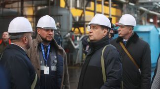 Премьер-министр Беларуси Роман Головченко в ходе рабочей поездки в Гродненскую область посетил ОАО &quot;Гродно Азот&quot;