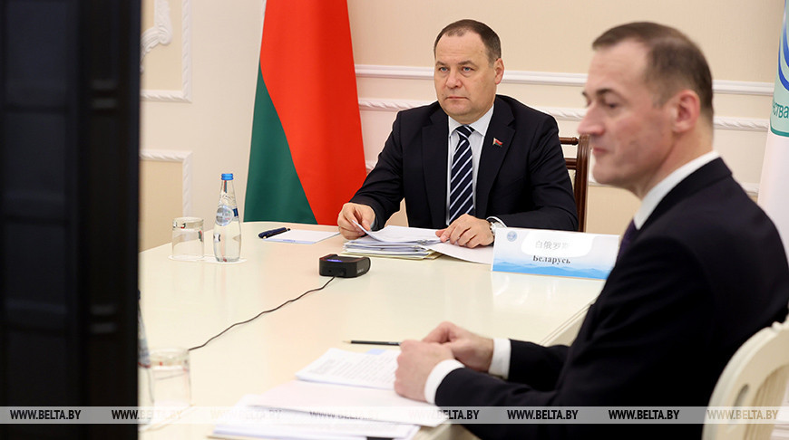 Роман Головченко во время заседания Совета глав правительств ШОС
