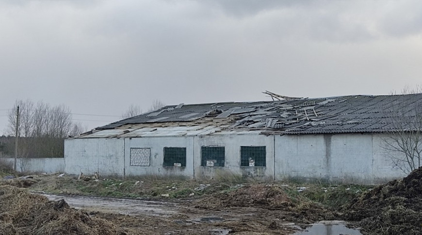 Последствия разрушений в Витебской области. Фото Витебского областного УМЧС