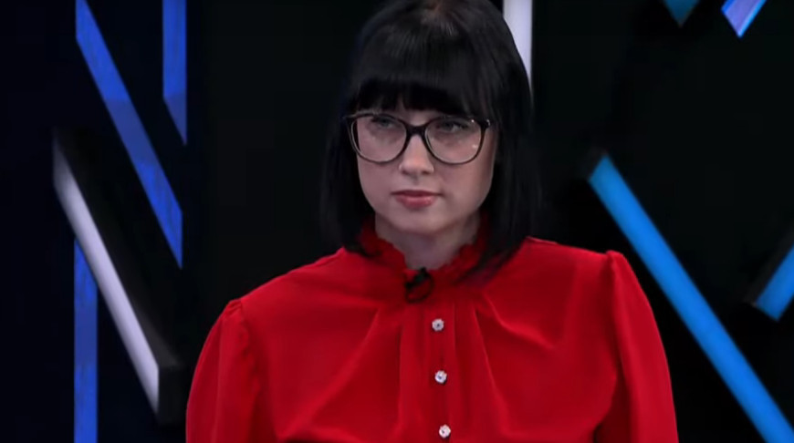 Анжелика Сафонова. Скриншот из видео телеканала СТВ