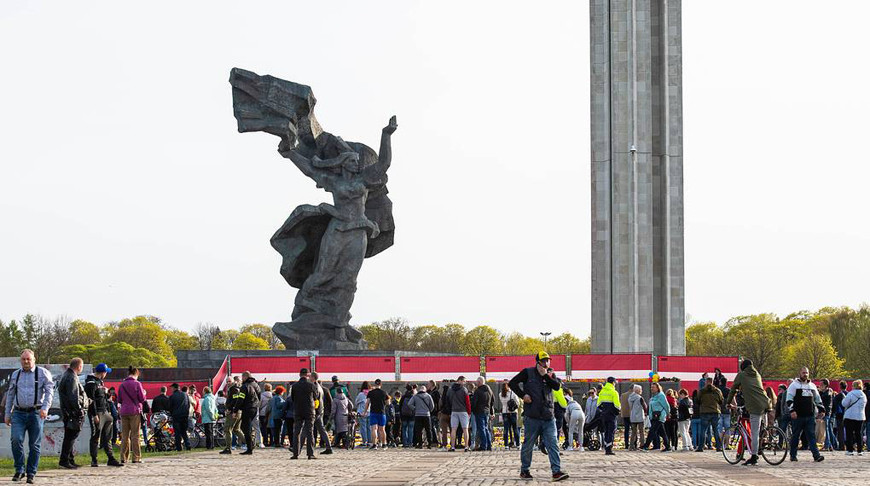 Памятник Освободителям Риги. Фото ТАСС