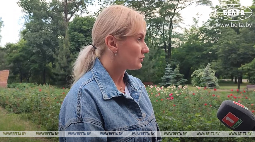Омбудсмен ДНР Дарья Морозова. Скриншот из видео БЕЛТА