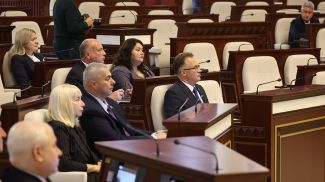 Во время девятой сессии Палаты представителей Национального собрания Республики Беларусь седьмого созыва