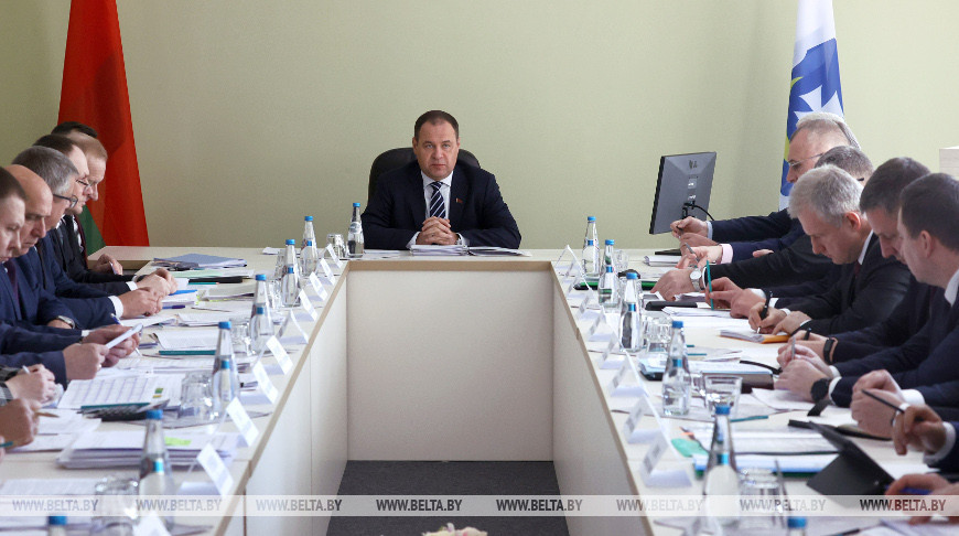 Роман Головченко во время встречи
