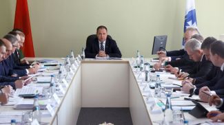 Роман Головченко во время встречи