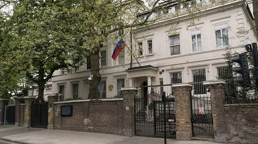 Главное здание посольства России в Великобритании. Фото  РИА Новости 