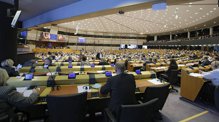 Зал заседаний Европарламента. Фото EPA