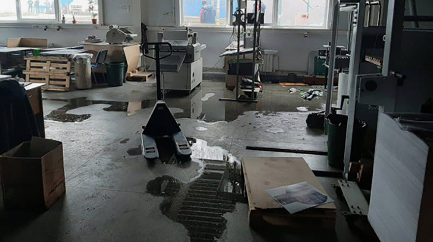 Фото очевидцев, размещенное в социальной сети ВКонтакте