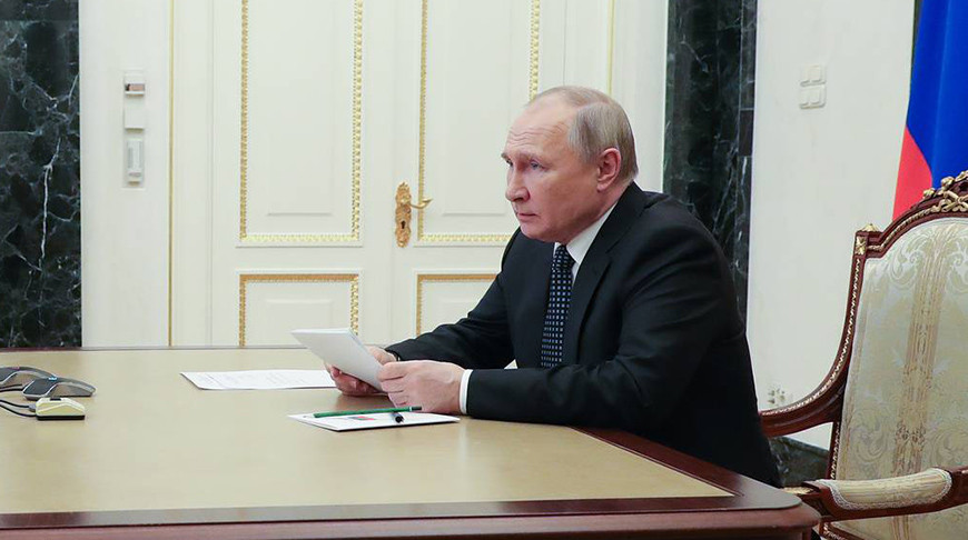Владимир Путин. Фото пресс-служба президента РФ/ТАСС