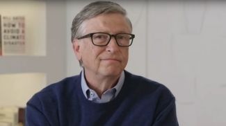 Билл Гейтс. Скриншот из видео Euronews