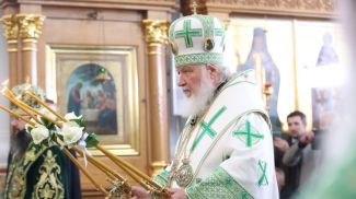 Патриарх Московский и всея Руси Кирилл . Фото из архива