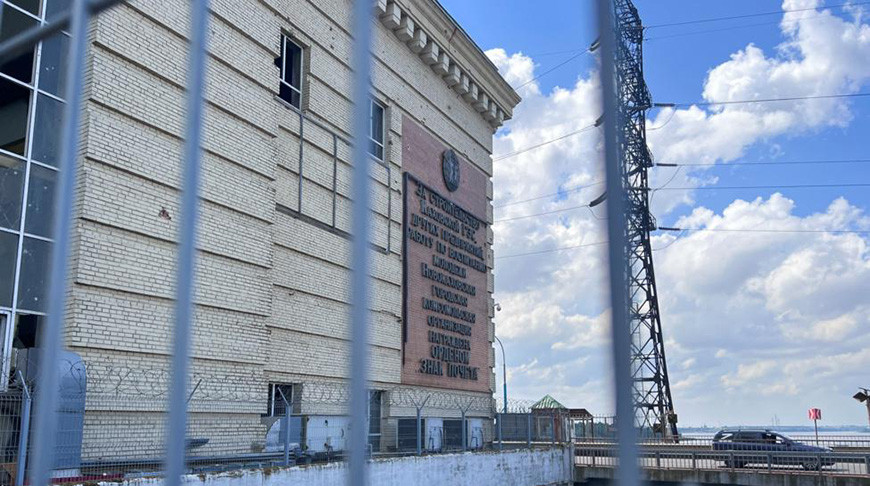 Каховская ГЭС. Фото ТАСС