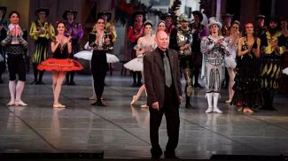 Юбилейный вечер на сцене Большого театра в 2017 году. Фото из личного архива Виктора Саркисьяна