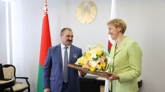 Виктор Лукашенко и Екатерина Карстен
