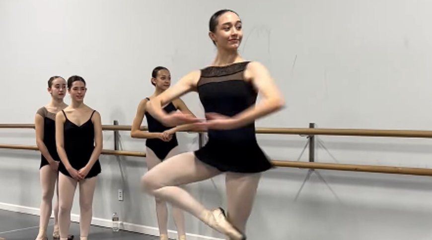 Порно видео красивые балерины