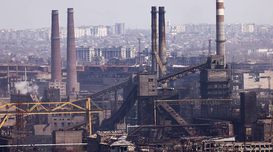 Завод "Азовсталь". Фото ТАСС