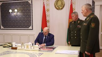 Президент Беларуси Александр Лукашенко утвердил решения на охрану государственной границы органами пограничной службы в 2023 году