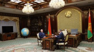 Александр Лукашенко и Виктор Лукашенко