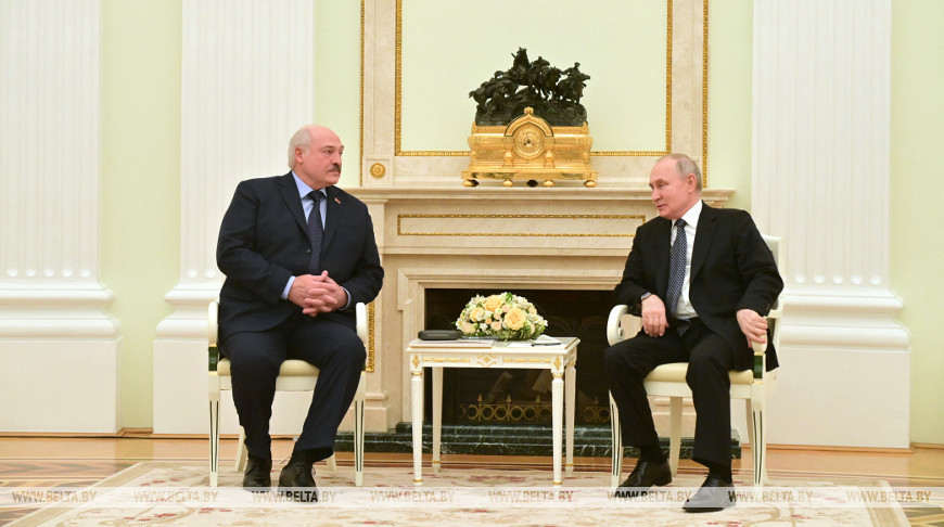 5 апреля в Москве состоялась двусторонняя встреча Президента Беларуси Александра Лукашенко и Президента РФ Владимира Путина