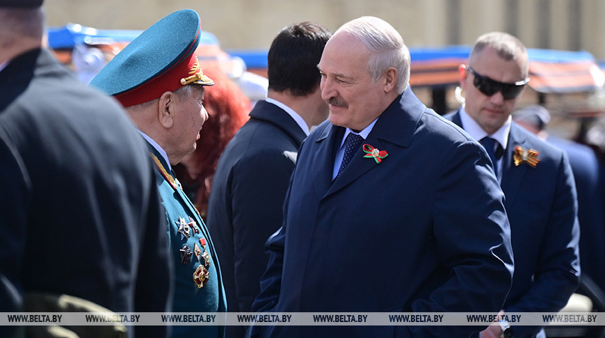 Александр Лукашенко в Москве принял участие в торжествах в честь Дня Победы