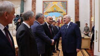 Александр Лукашенко встретился с участниками заседания Совета Парламентской ассамблеи ОДКБ