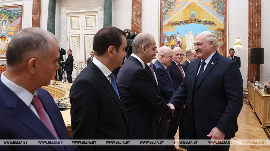 Александр Лукашенко встретился с участниками 52-го заседания Совета руководителей органов безопасности и специальных служб государств - участников СНГ