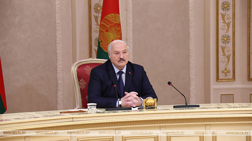 Александр Лукашенко встретился с губернатором Липецкой области России Игорем Артамоновым