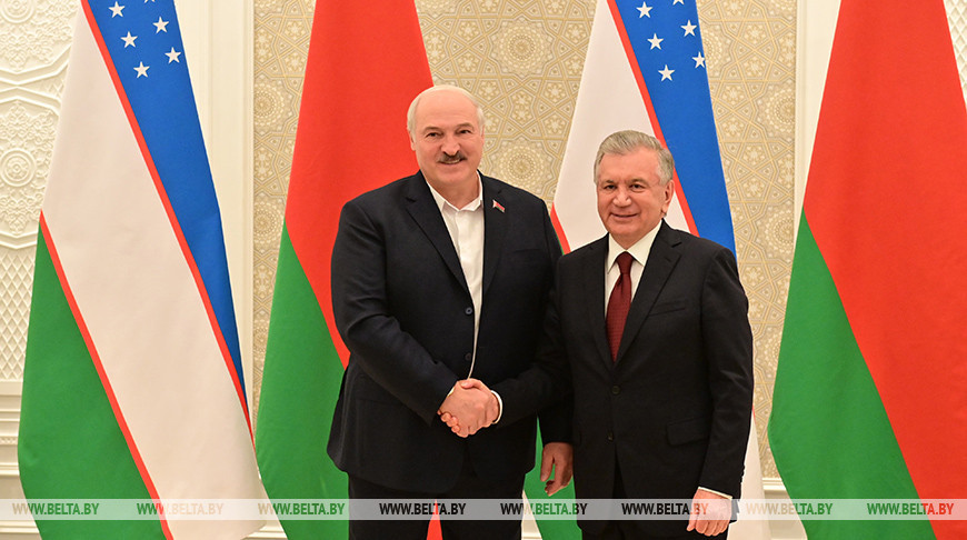 Александр Лукашенко и Шавкат Мирзиёев. Фото из архива