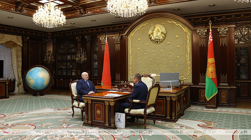 Александр Лукашенко и Леонид Заяц