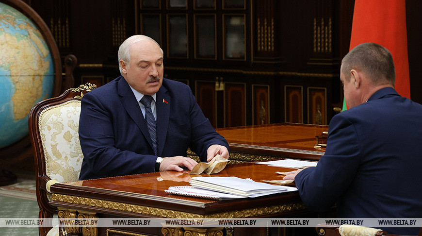 Александр Лукашенко и Леонид Заяц