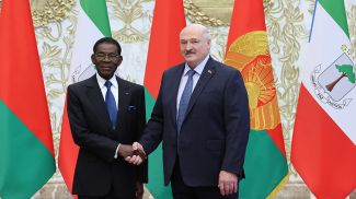 Теодоро Обианг Нгема Мбасого и Александр Лукашенко