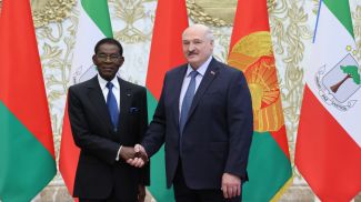 Теодоро Обианг Нгема Мбасого и Александр Лукашенко